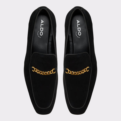 Umo Open Black Men's Dress Shoes - Loafer - Open Black