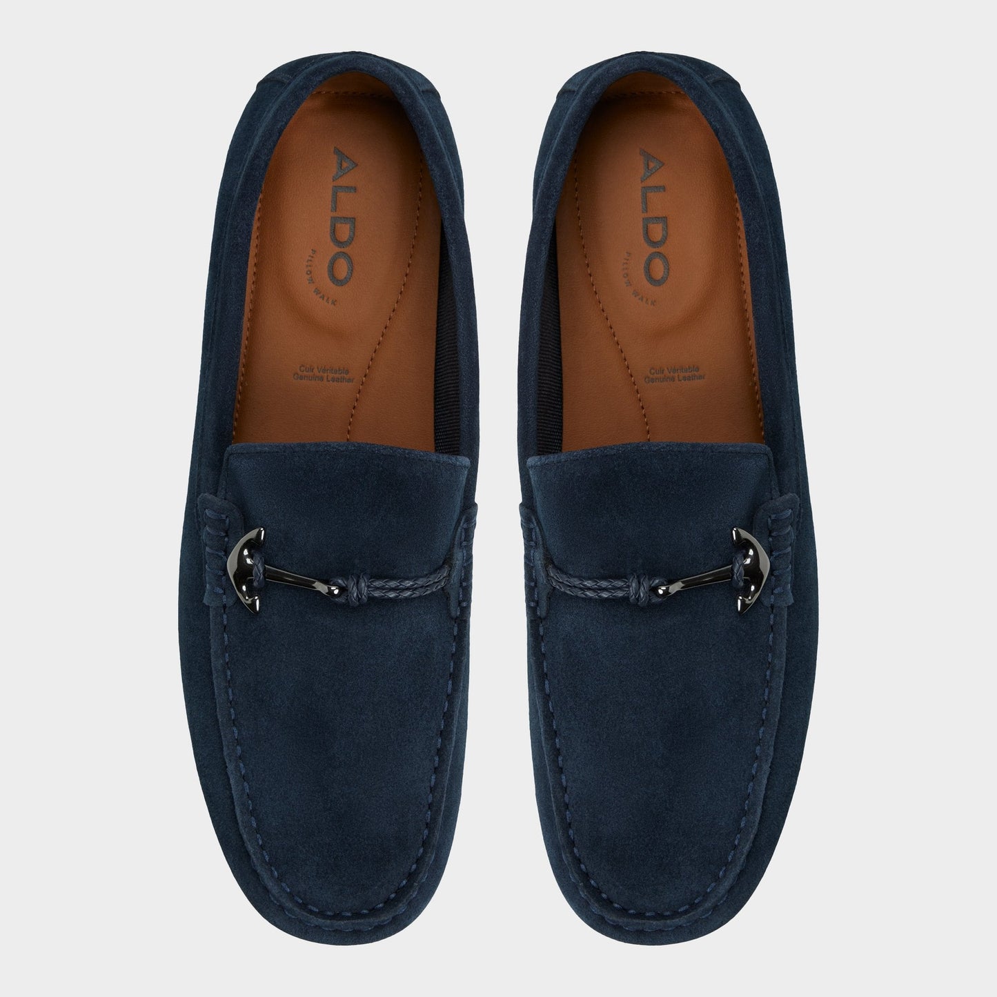Wilbart Navy Men's Casual Shoes - Driving shoe - Navy