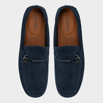 Wilbart Navy Men's Casual Shoes - Driving shoe - Navy