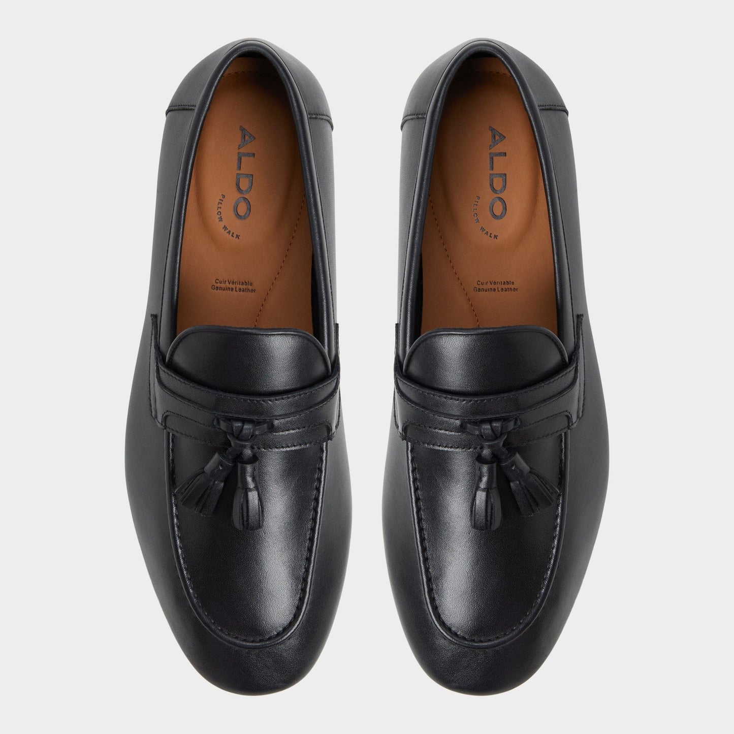 Grover Black Men's Dress Shoes - Loafer - Black