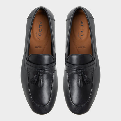 Grover Black Men's Dress Shoes - Loafer - Black