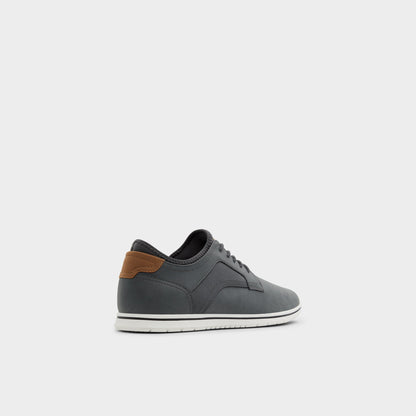 Drymos Dark Grey Men's Hybrid Shoes - Oxford shoe - Dark grey