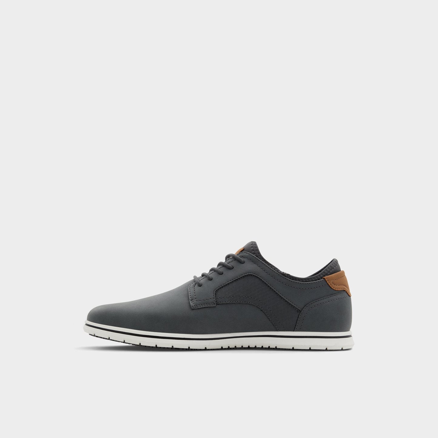 Drymos Dark Grey Men's Hybrid Shoes - Oxford shoe - Dark grey