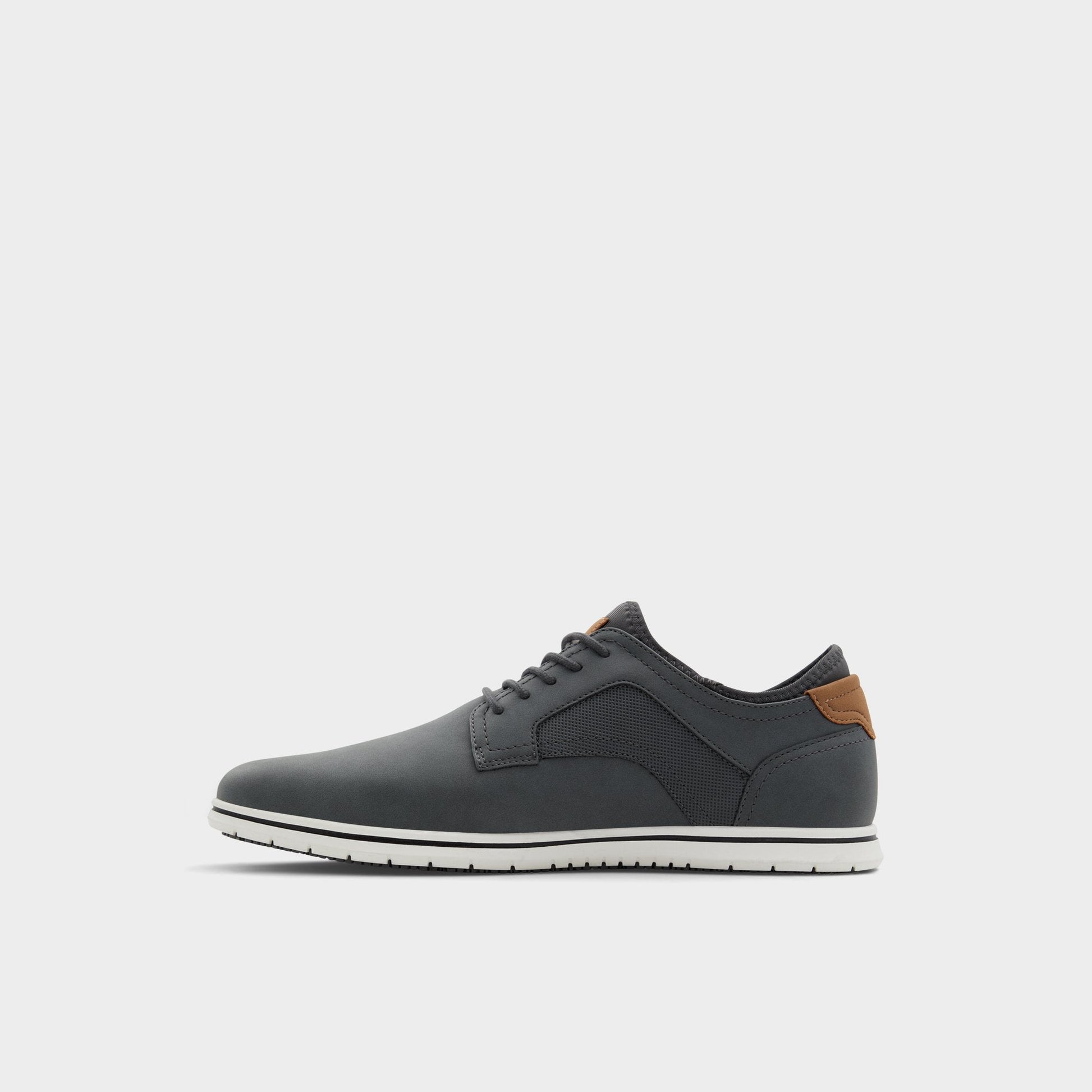 Drymos Dark Grey Men's Hybrid Shoes - Oxford shoe - Dark grey