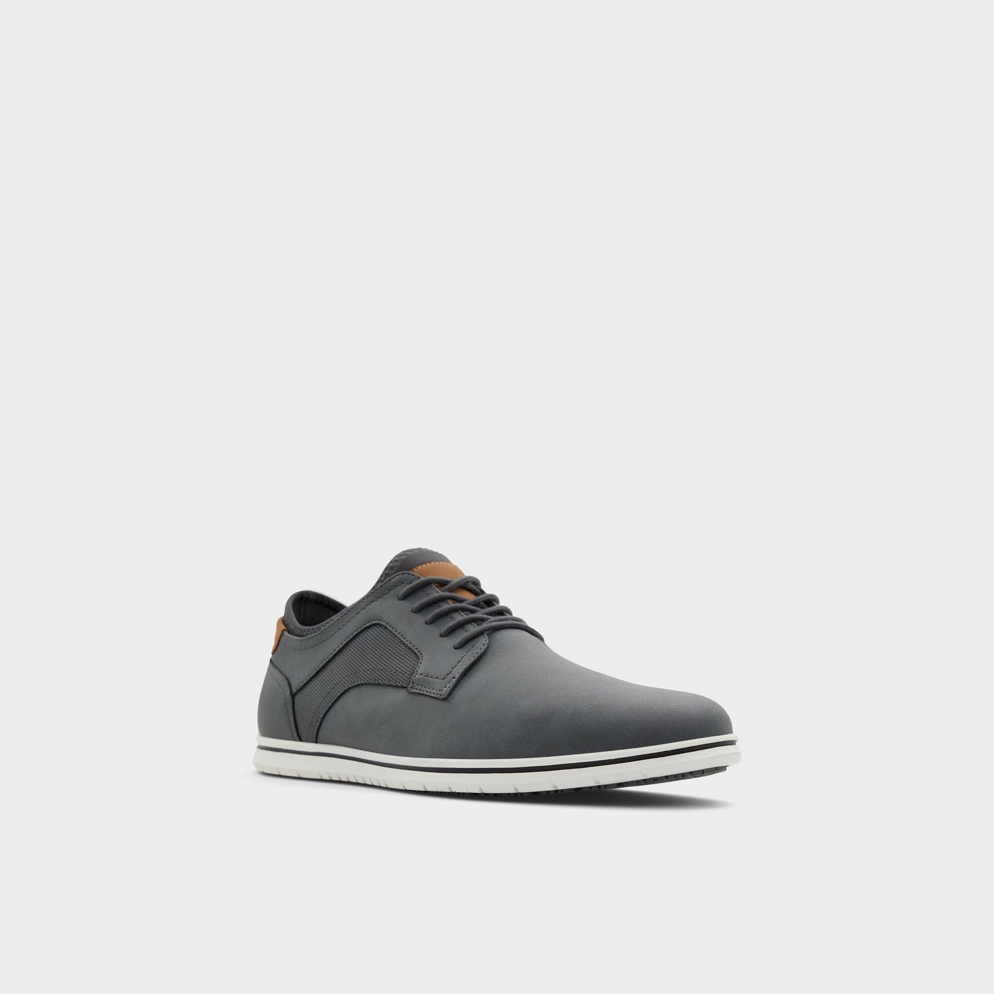 Drymos Dark Grey Men's Hybrid Shoes - Oxford shoe - Dark grey