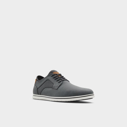 Drymos Dark Grey Men's Hybrid Shoes - Oxford shoe - Dark grey