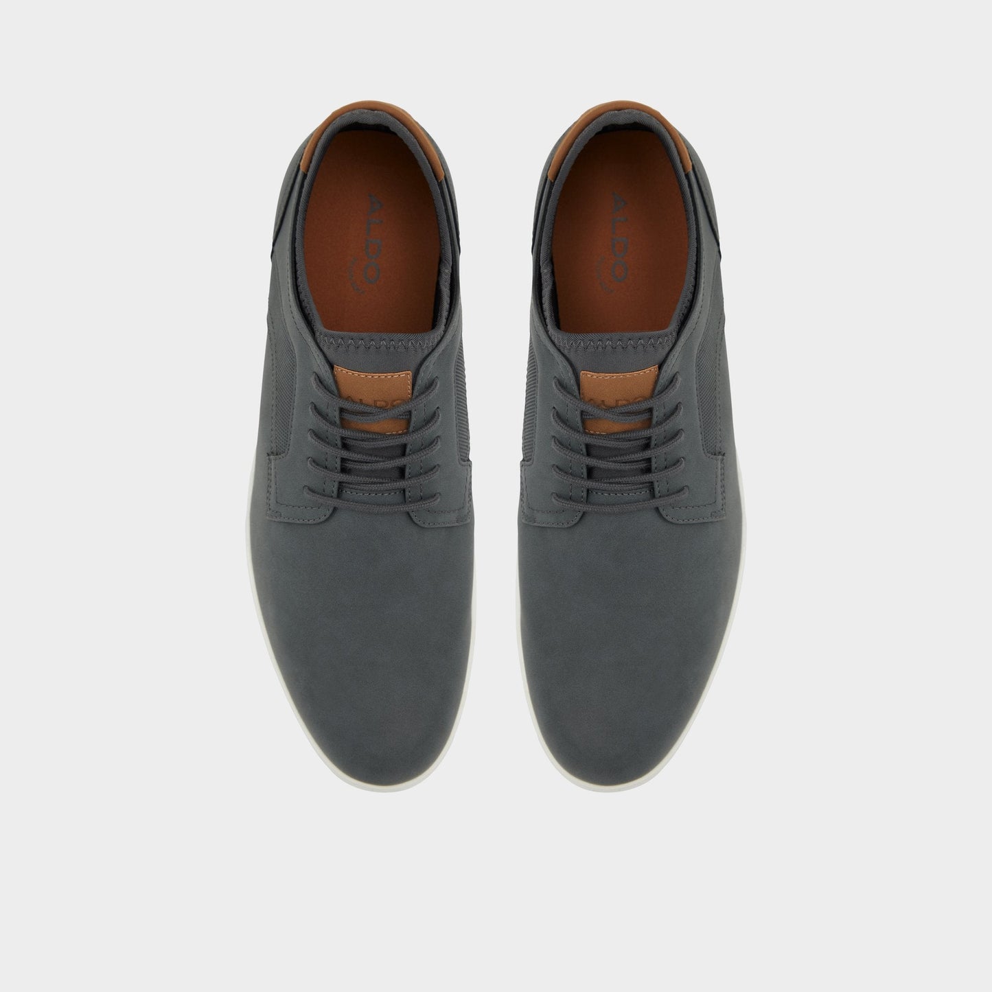 Drymos Dark Grey Men's Hybrid Shoes - Oxford shoe - Dark grey
