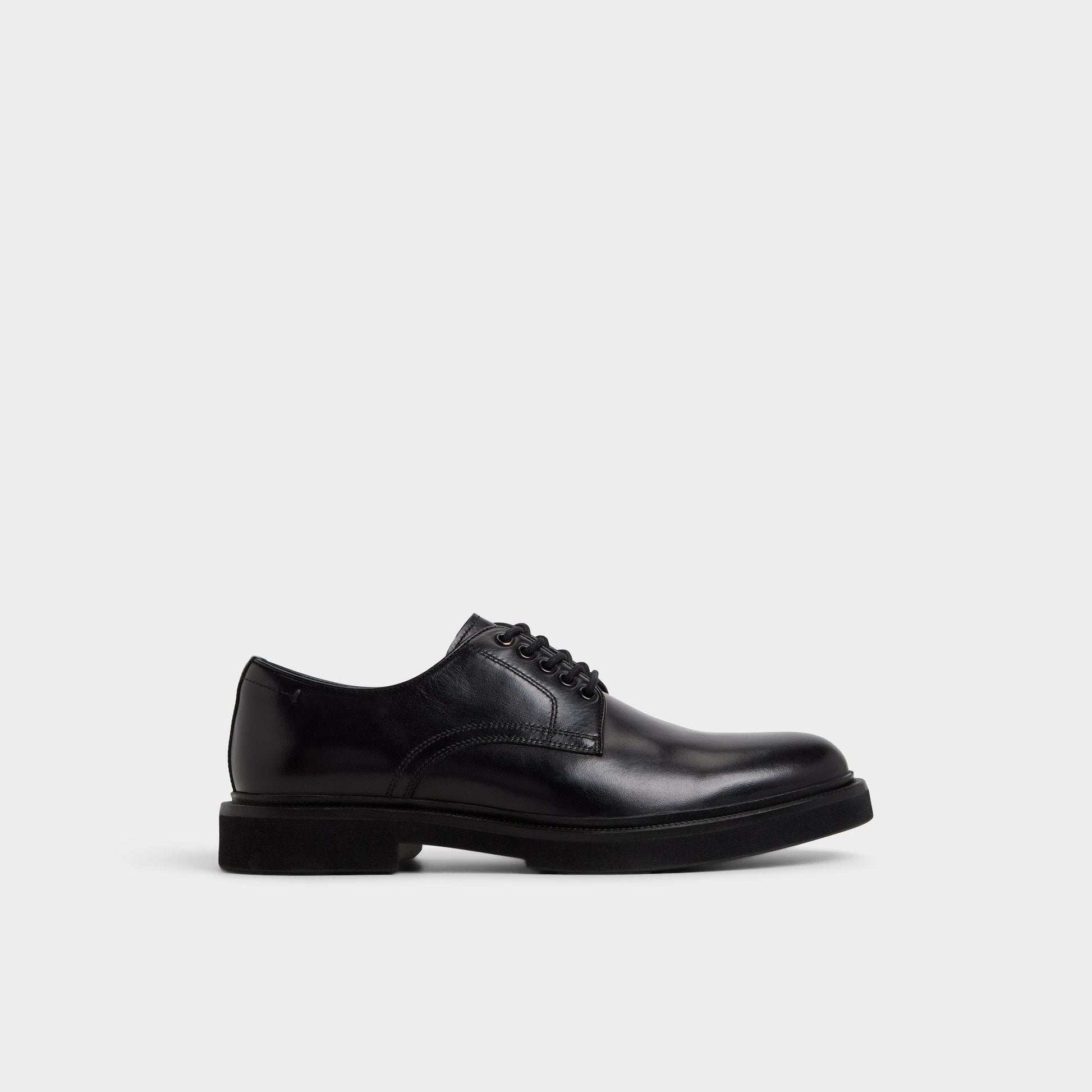 Geoff in Black - Derby shoe - Black