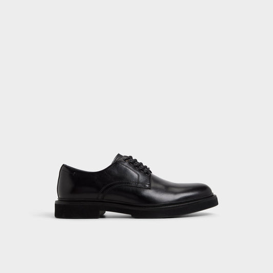 Geoff in Black - Derby shoe - Black