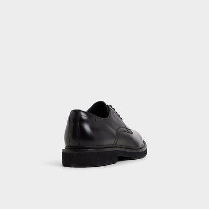 Geoff in Black - Derby shoe - Black