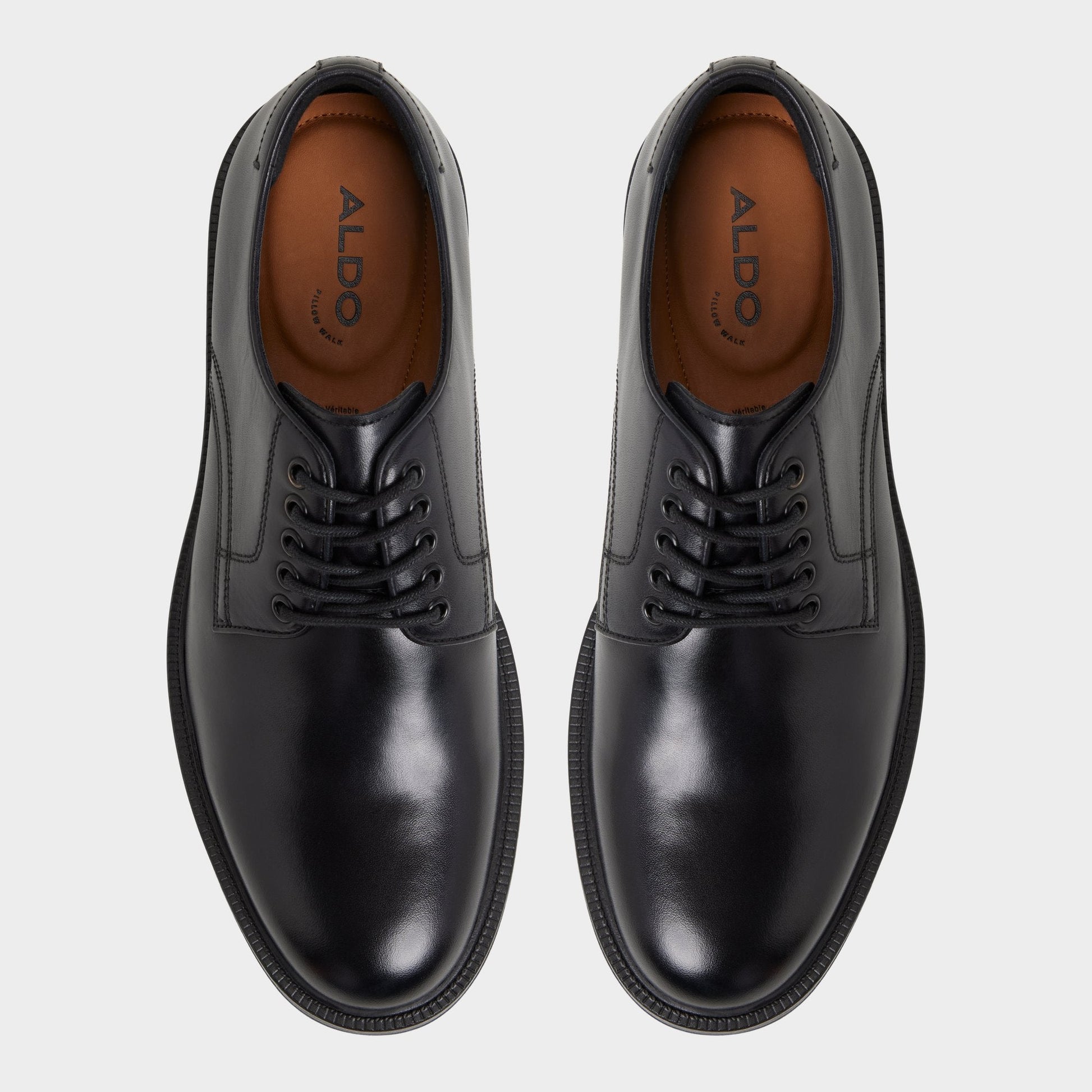 Geoff in Black - Derby shoe - Black