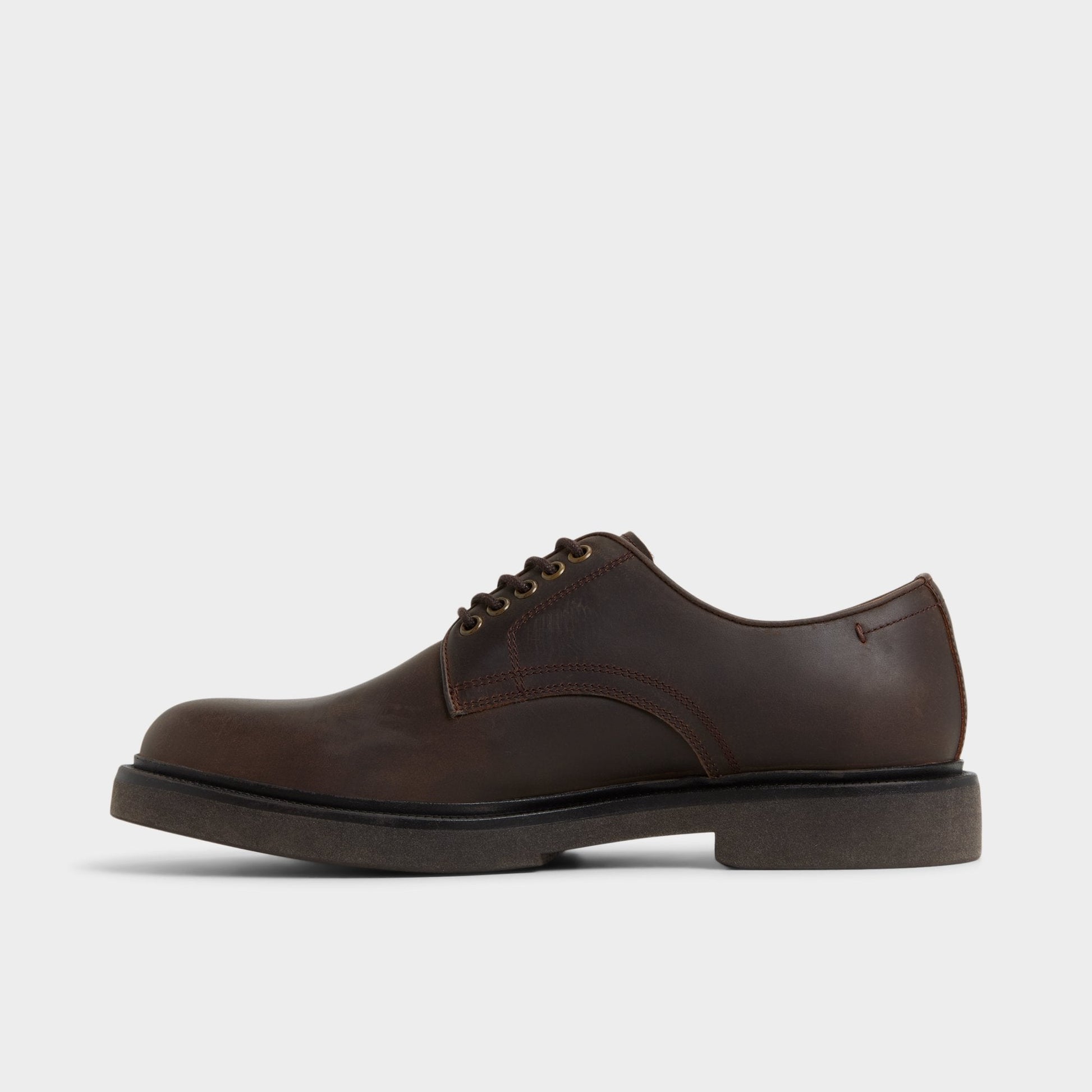 Geoff in Dark Brown - Derby shoe - Dark brown