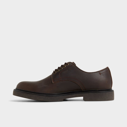 Geoff in Dark Brown - Derby shoe - Dark brown
