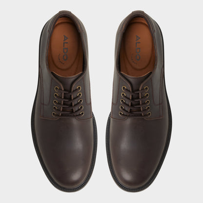 Geoff in Dark Brown - Derby shoe - Dark brown