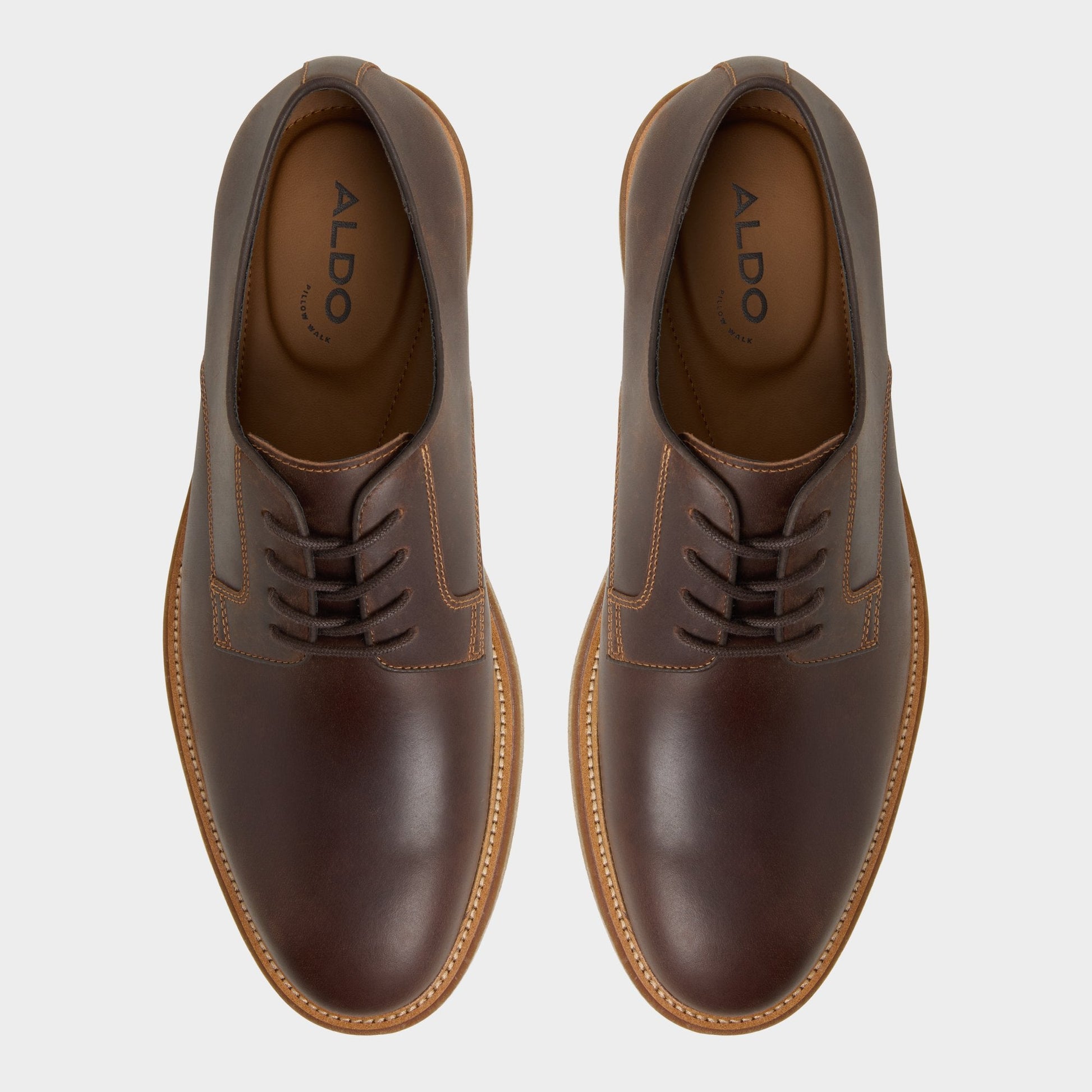 Raiden Brown Overflow Men's Oxfords & Lace-ups - Derby shoe - Brown overflow