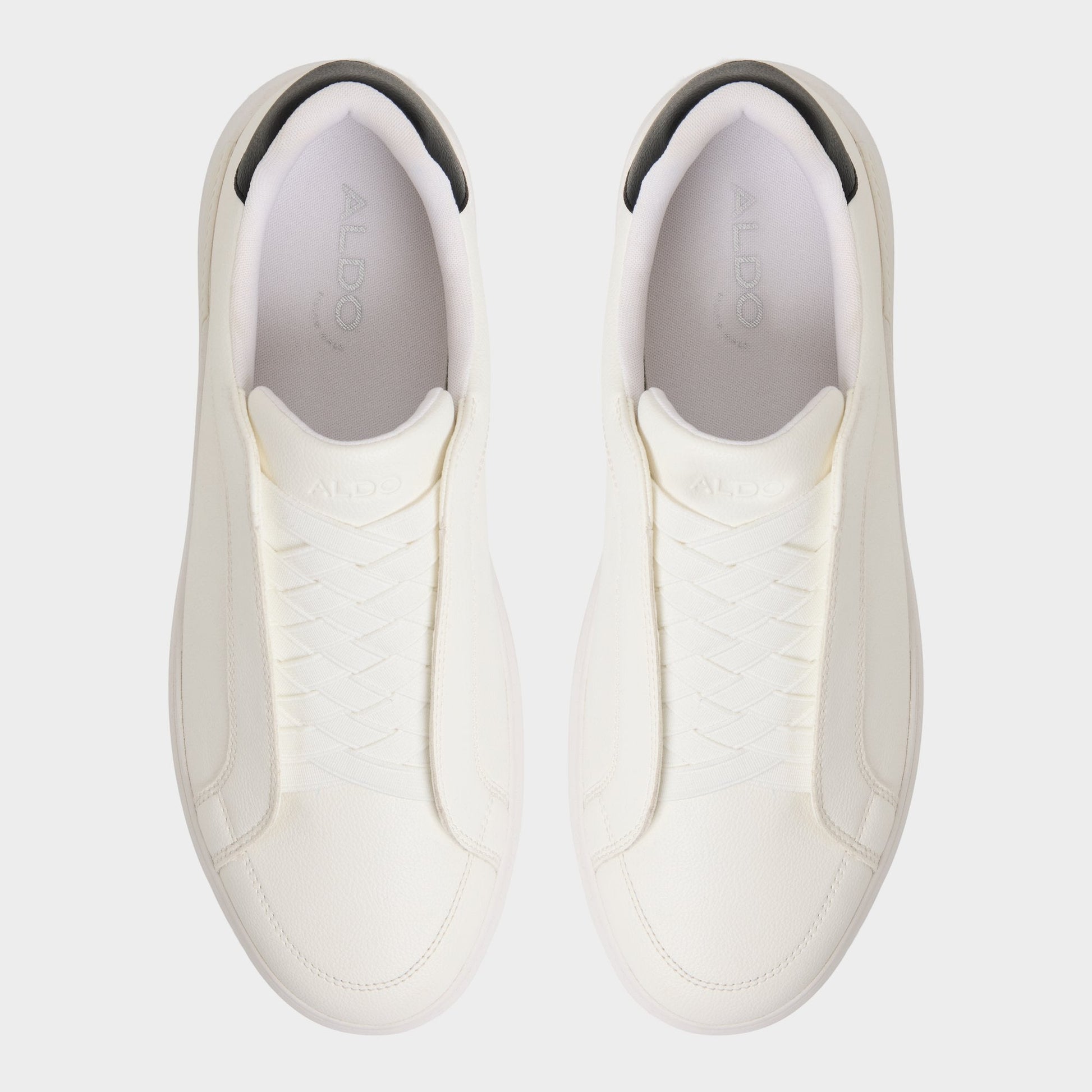 Jona in White 14051270 - Slip-on sneaker, Cup sole - White