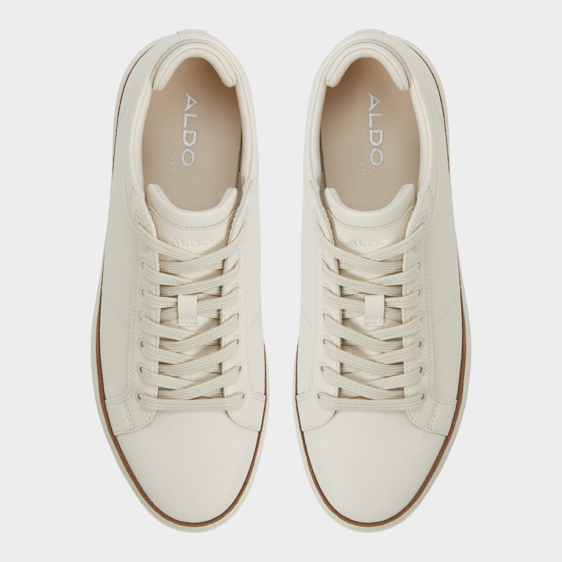 Finespec in Light Beige 14102436 - Low top sneaker, Cup sole - Light Beige