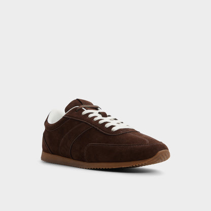 Nathaniell in Dark Brown - Low top sneaker, Cup sole - Dark brown