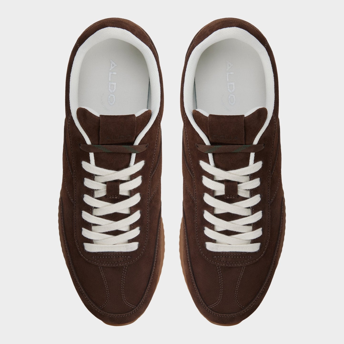 Nathaniell in Dark Brown - Low top sneaker, Cup sole - Dark brown