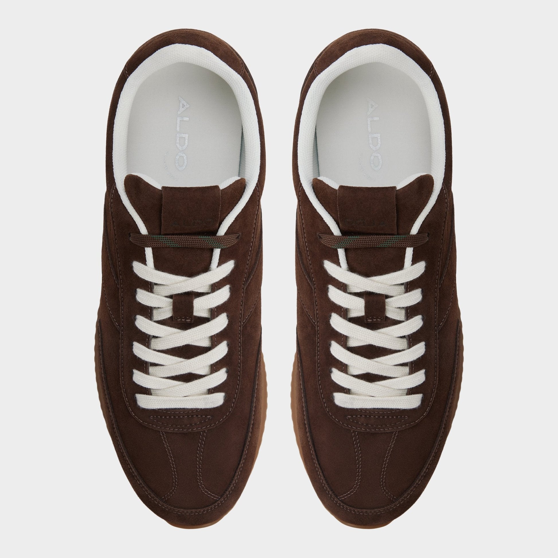 Nathaniell in Dark Brown - Low top sneaker, Cup sole - Dark brown
