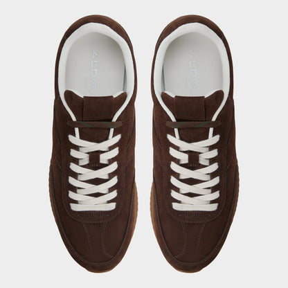 Nathaniell in Dark Brown - Low top sneaker, Cup sole - Dark brown