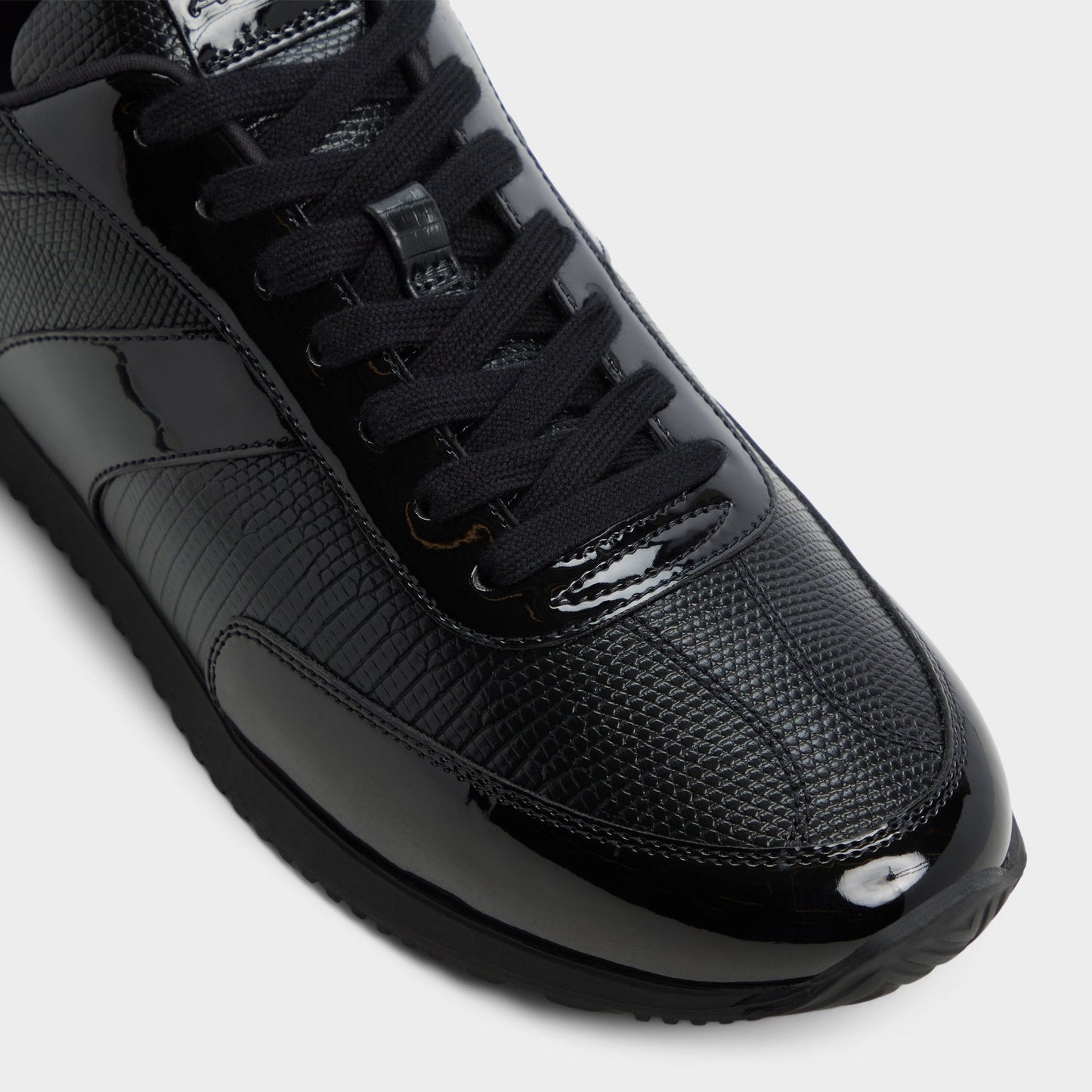 Nathaniell in Other Black - Low top sneaker, Cup sole - Other black