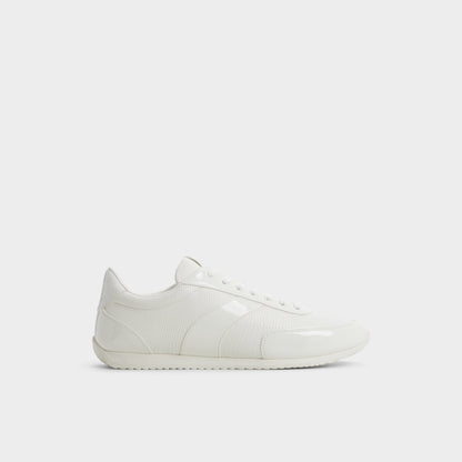 Nathaniel in White Combo - Low top sneaker, Cup sole - White combo