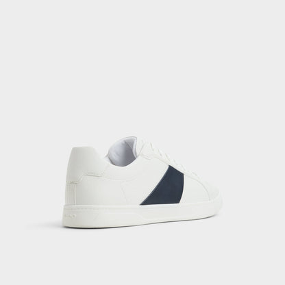 Ozzy White/Navy Men's Low top - Low top sneaker, Cup sole - White/Navy