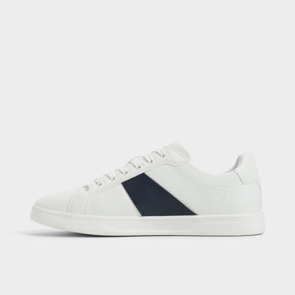 Ozzy White/Navy Men's Low top - Low top sneaker, Cup sole - White/Navy