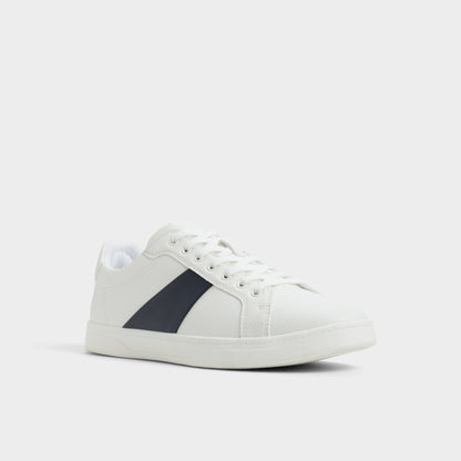 Ozzy White/Navy Men's Low top - Low top sneaker, Cup sole - White/Navy