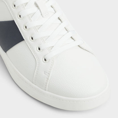 Ozzy White/Navy Men's Low top - Low top sneaker, Cup sole - White/Navy
