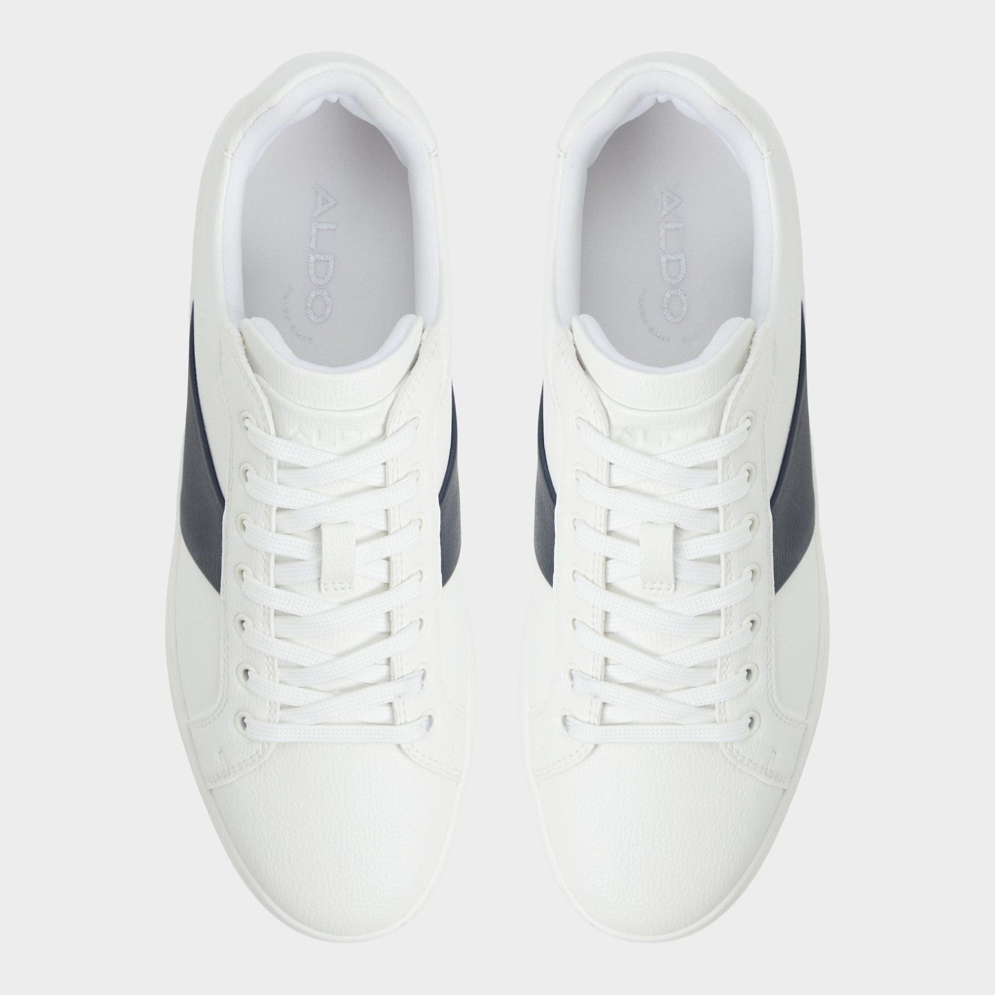 Ozzy White/Navy Men's Low top - Low top sneaker, Cup sole - White/Navy