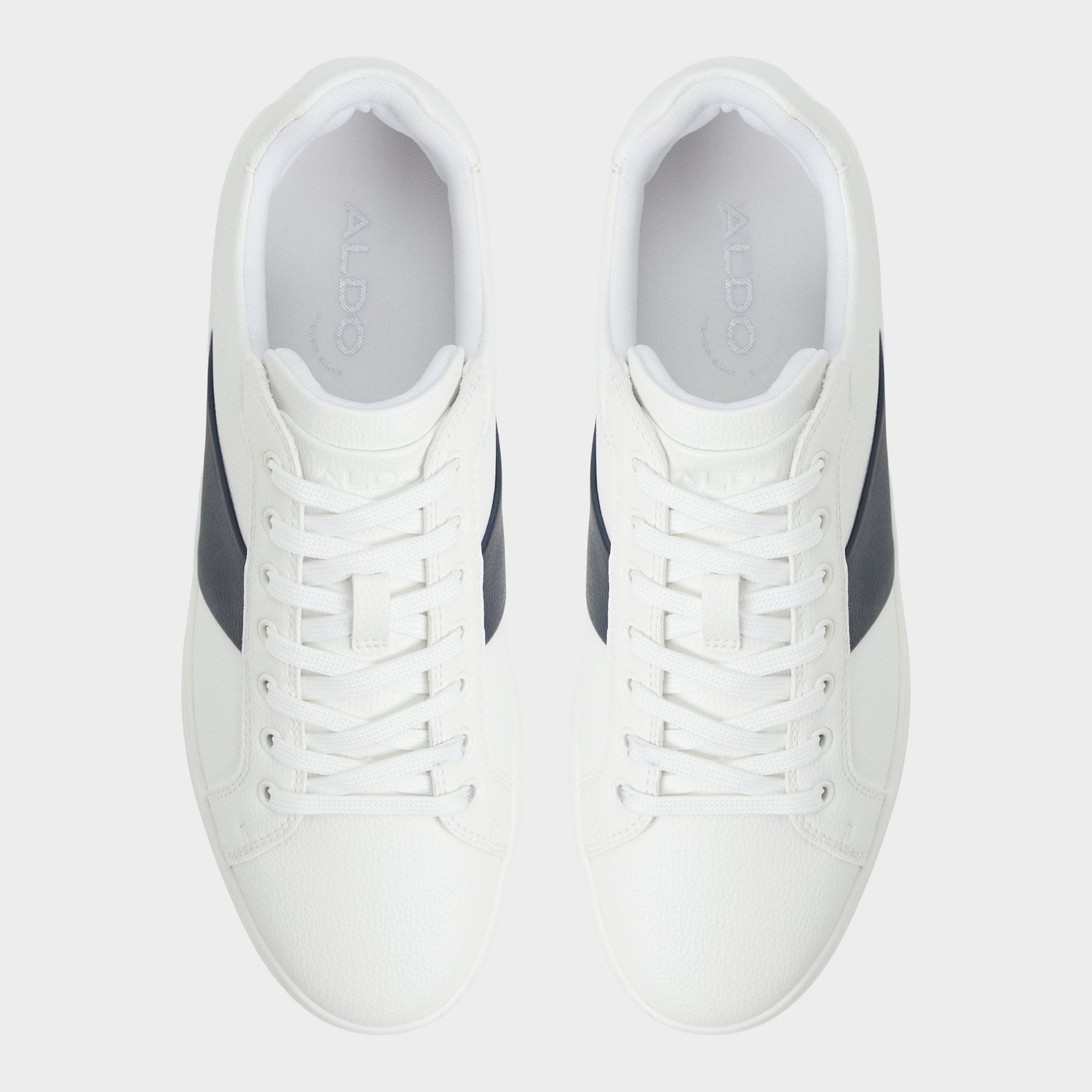 Ozzy White/Navy Men's Low top - Low top sneaker, Cup sole - White/Navy