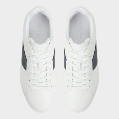 Ozzy White/Navy Men's Low top - Low top sneaker, Cup sole - White/Navy