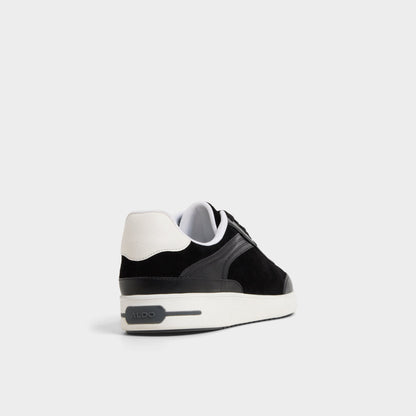 Cypress in Black - Low top sneaker, Cup sole - Black