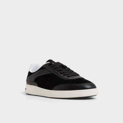 Cypress in Black - Low top sneaker, Cup sole - Black