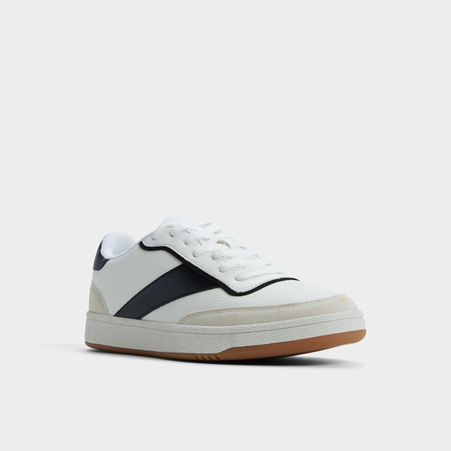 Ashwin in White - Low top sneaker, Cup sole - White