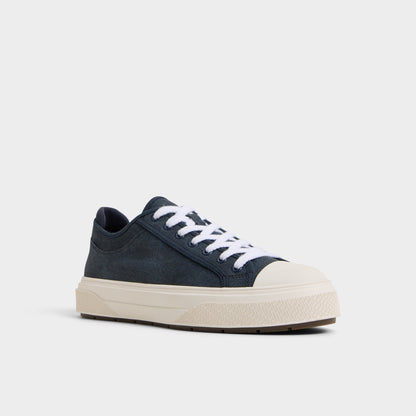 Colin in Navy - Low top sneaker, Cup sole - Navy