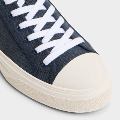 Colin in Navy - Low top sneaker, Cup sole - Navy