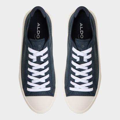 Colin in Navy - Low top sneaker, Cup sole - Navy