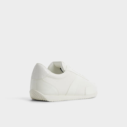 Nathaniell in White Combo - Low top sneaker, Cup sole - White combo