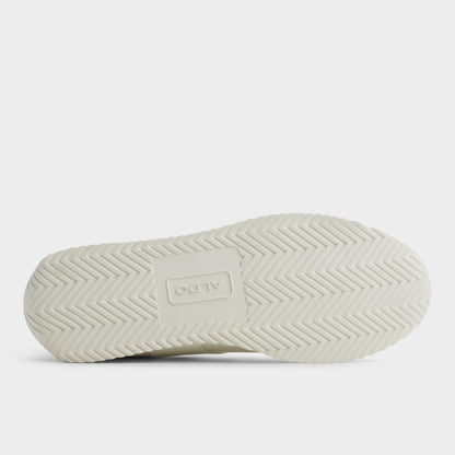 Nathaniell in White Combo - Low top sneaker, Cup sole - White combo