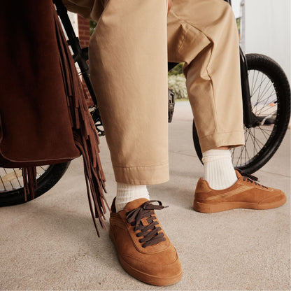 Cypress in Cognac - Low top sneaker, Cup sole - Cognac