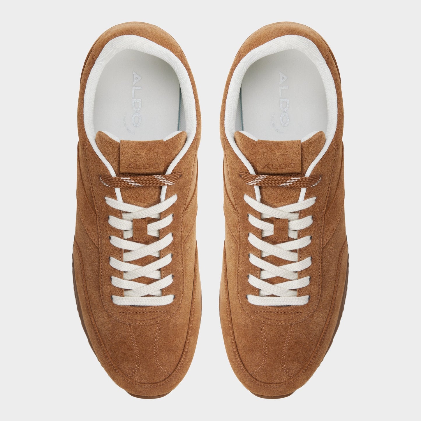 Nathaniell in Light Brown - Low top sneaker, Cup sole - Light brown