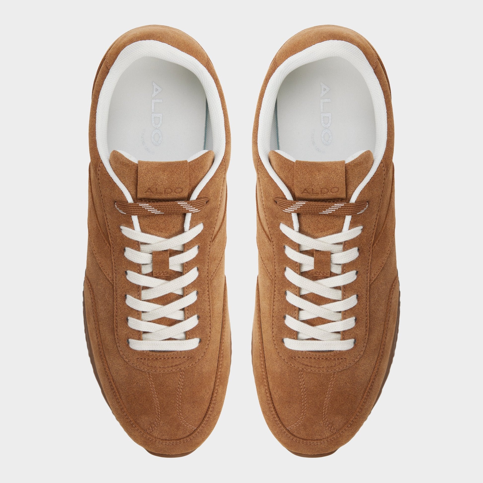 Nathaniell in Light Brown - Low top sneaker, Cup sole - Light brown