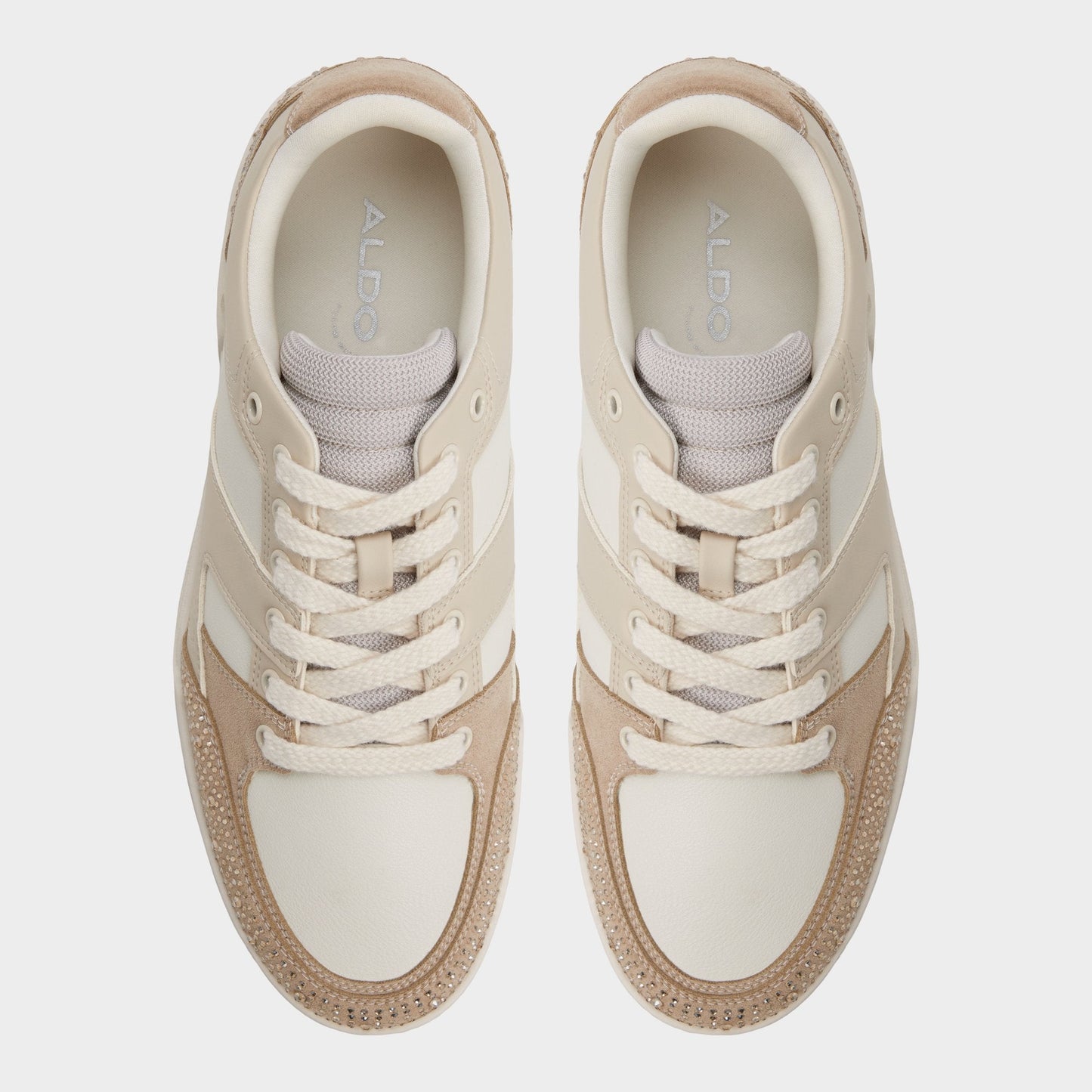 Kian in Light Beige 14154132 - Low top sneaker, Cup sole - Light beige