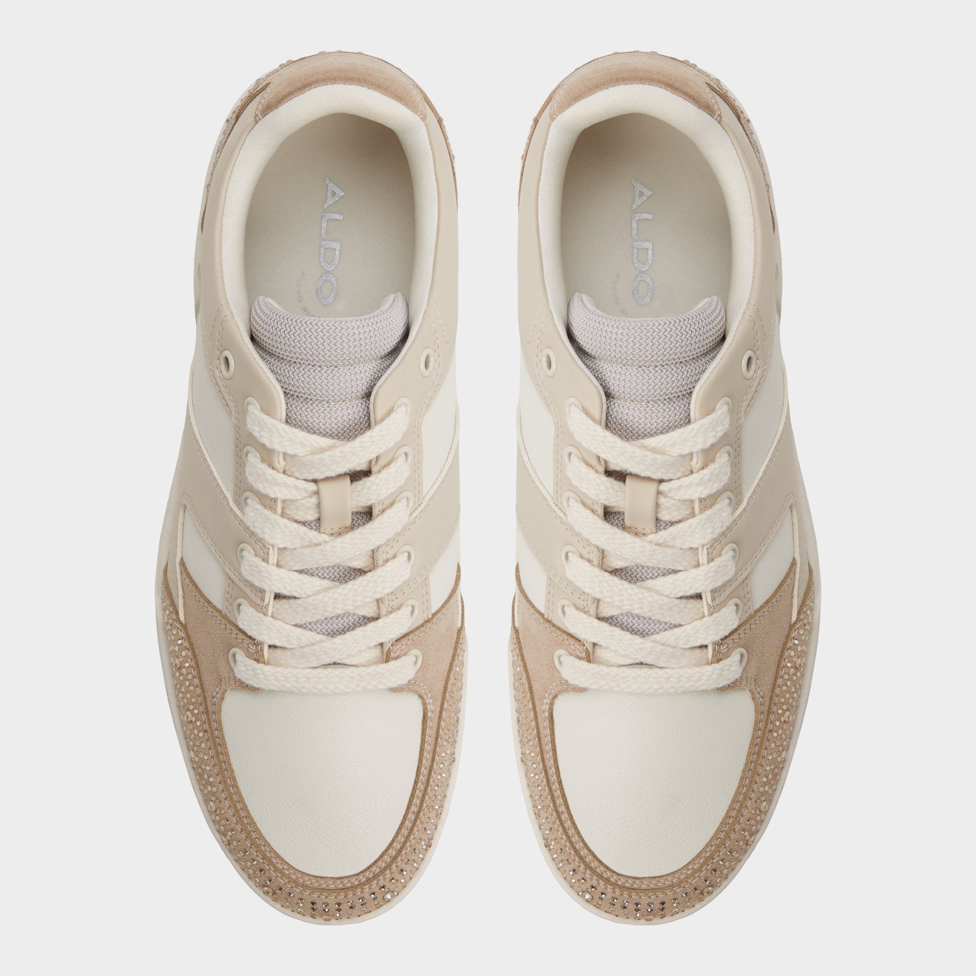 Kian in Light Beige 14154132 - Low top sneaker, Cup sole - Light beige