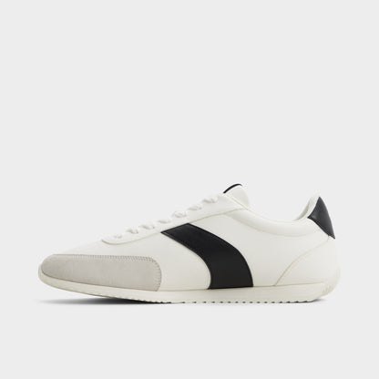 Nathaniell in White - Low top sneaker, Cup sole - White