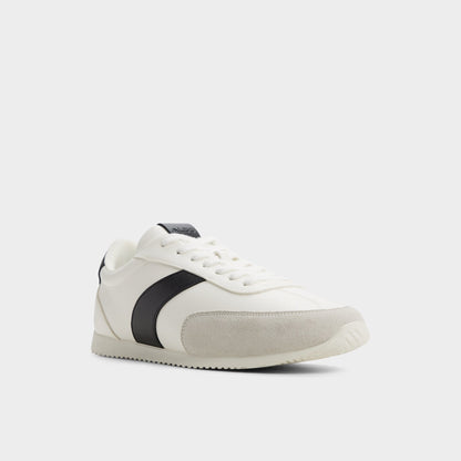 Nathaniell in White - Low top sneaker, Cup sole - White