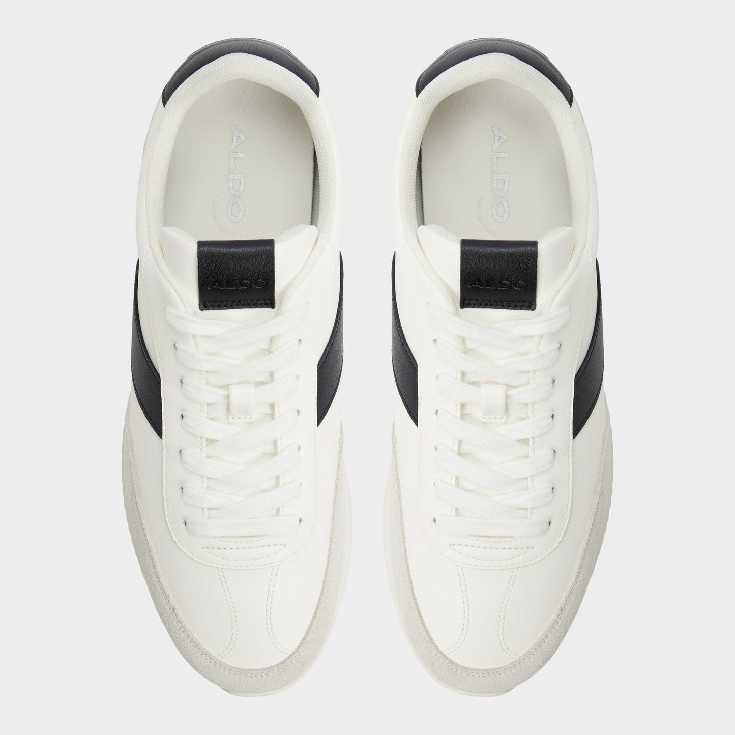 Nathaniell in White - Low top sneaker, Cup sole - White